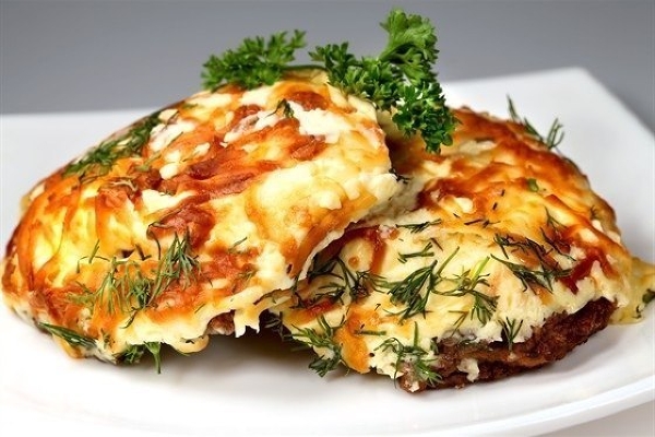 Куриная грудка под шубой