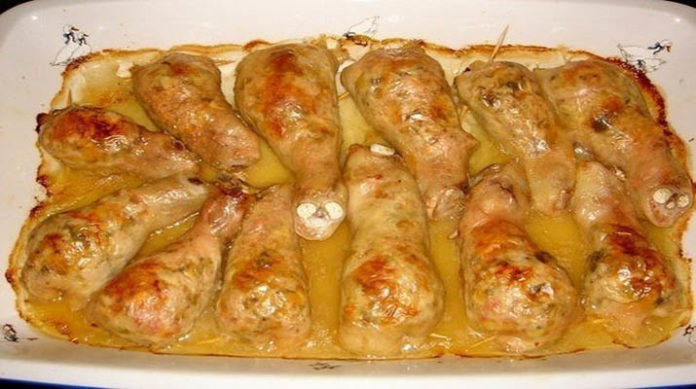 Рецепт фаршированных куриных ножек!
