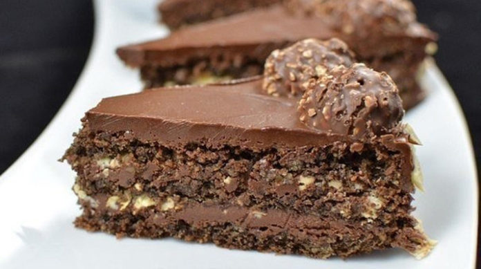 Торт «Ferrero rocher»