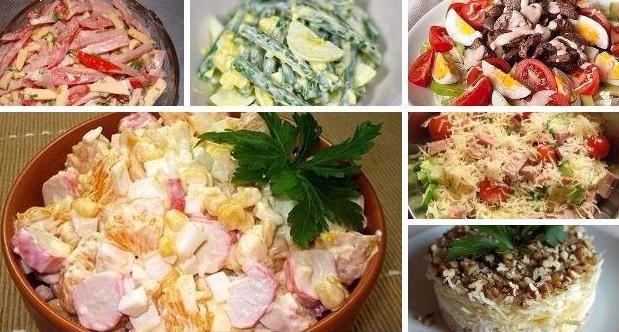 ТОП-7 вкусных салатов к Новому году!
