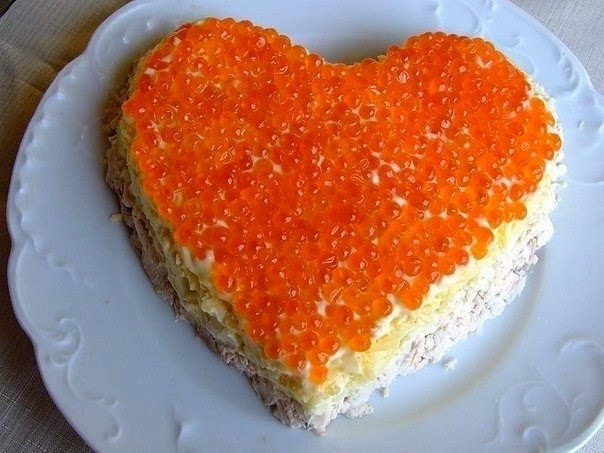 Салат «Сердце ангела»