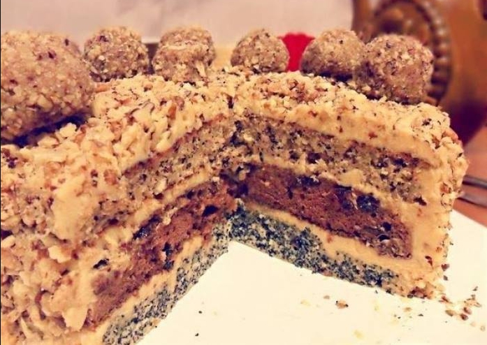 Трехслойный торт