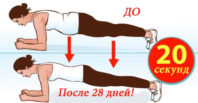Отличное упражнение: 4 минуты в день – результат меньше чем за месяц!
