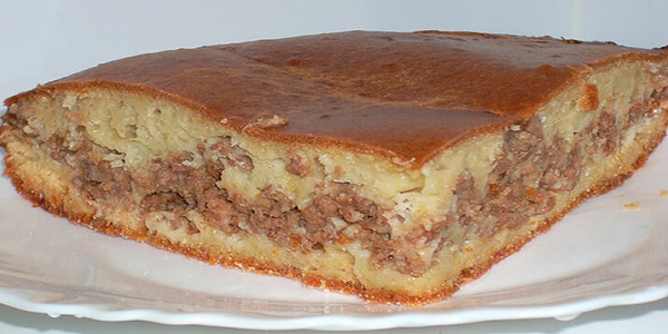 Пирог с мясом «Легче не бывает»!