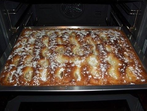 Пирог с яблоками, как пирожное! Просто шедевр!