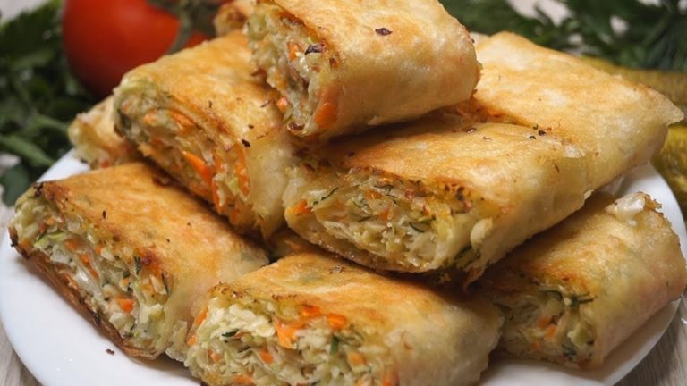 Хрустящая закуска из лаваша