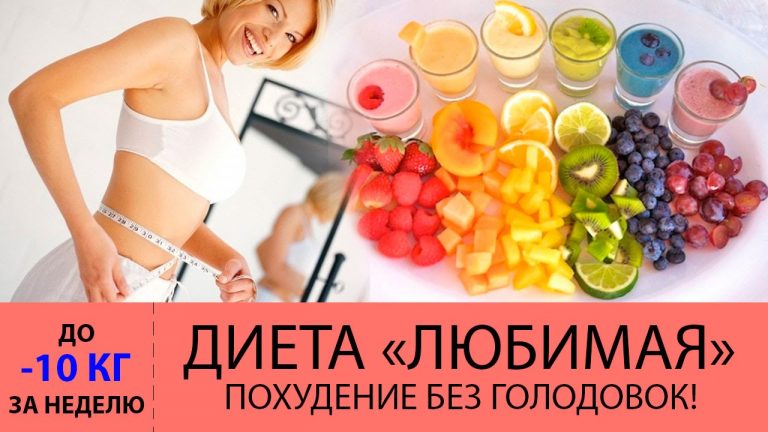 Моя любимая диета. Минус 5-10 кг за 7 дней
