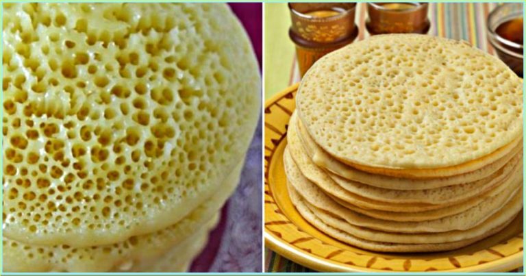Марокканские блины. Воздушные и нежные, как облако